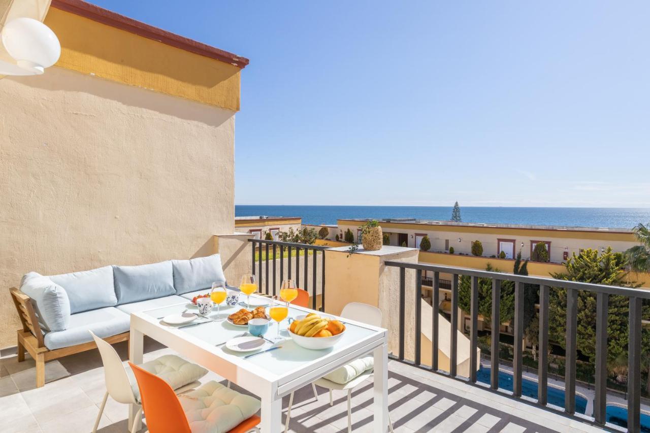 Oleholidays 344 Romana Playa Con Vistas Al Mar Марбелья Экстерьер фото